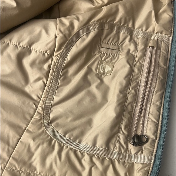 The North Face Women's Teal HIVENT Hooded Ski Jacket skying snowboarding - Picture 9 of 16